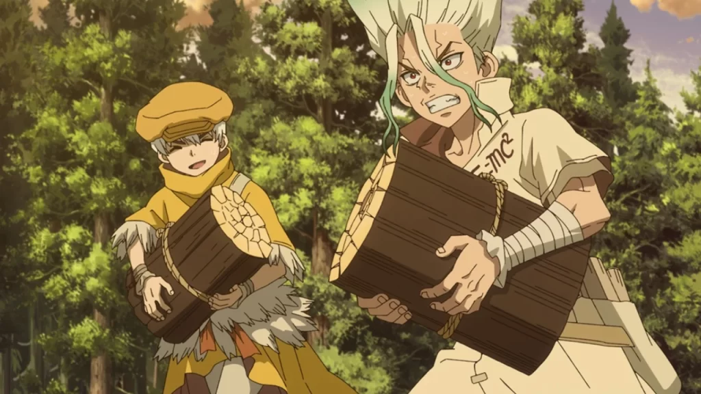 Dr. Stone Science Future capítulo 14 envía a Senku y compañía al sur de América, una nueva supervivencia en abre en nombre de la ciencia.