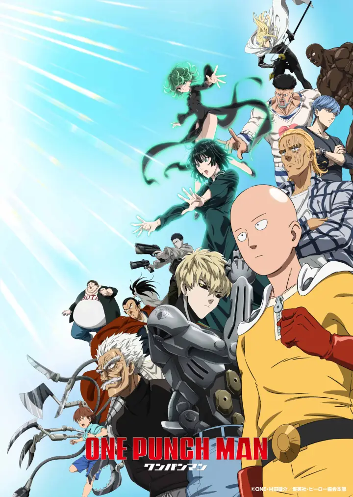 One Punch Man por fin tiene servicio de streaming y revela su fecha de estreno