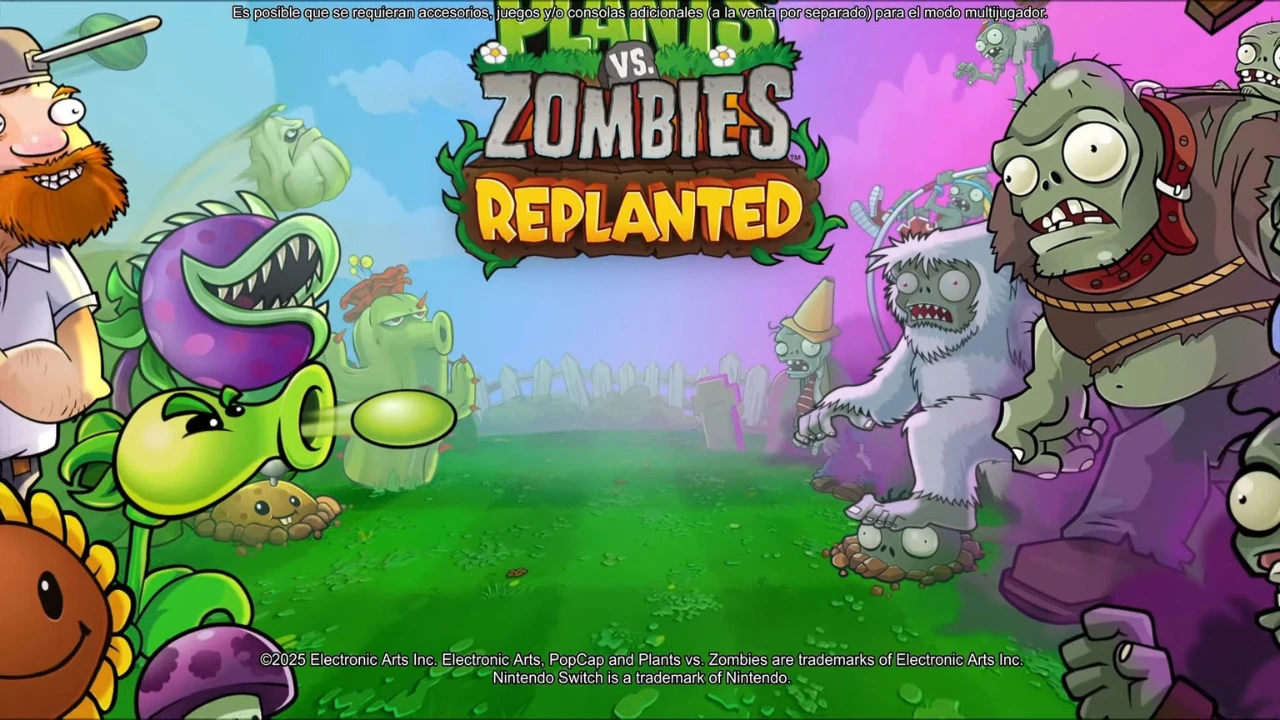 Plants vs. Zombis llega a Switch 2, las reservas estarán disponibles para el lanzamiento proyectado para el 23 de octubre de 2025.
