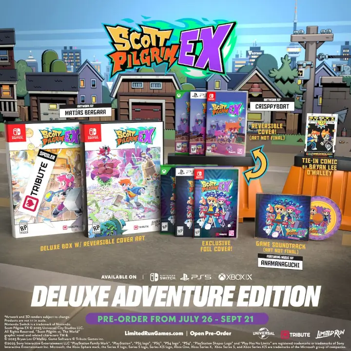 Scott Pilgrim EX con nuevo avance desde la San Diego Comic-Con 2025