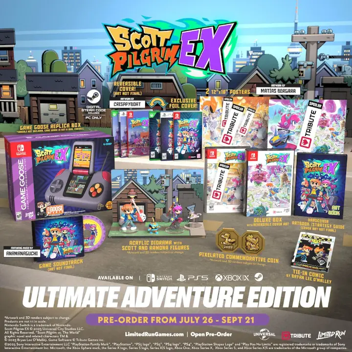 Scott Pilgrim EX con nuevo avance desde la San Diego Comic-Con 2025