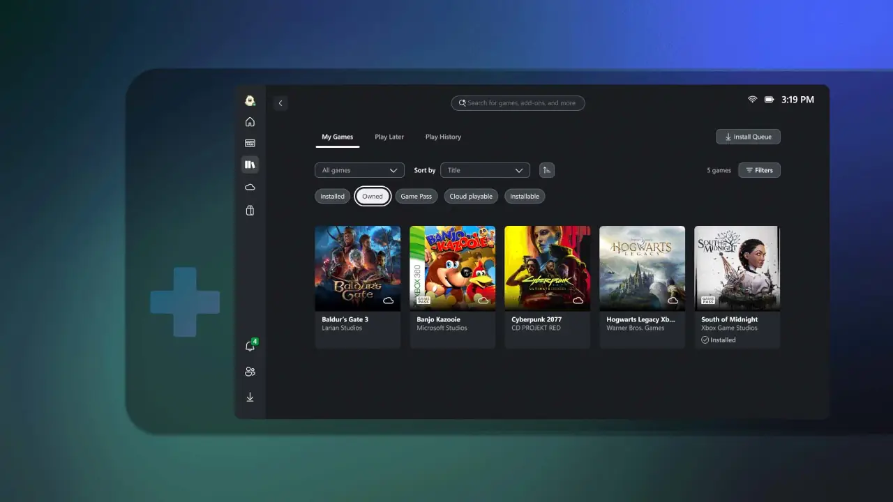 Xbox app de PC ahora te dejará streamear juegos de consola