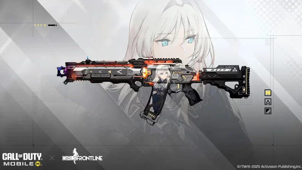 Call of Duty: Mobile, temporada 7, girls frontline skin armas