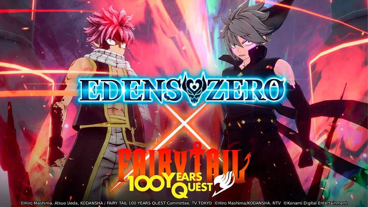 Edens Zero y Fairy Tail 100 Years Quest se cruzan en una épica colaboración de Hiro Mashima