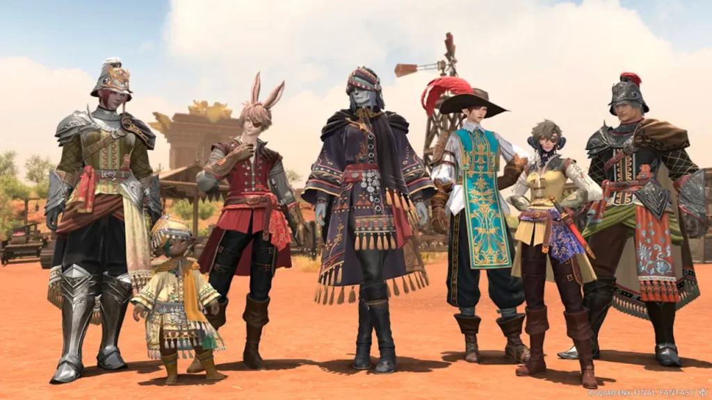Final Fantasy XIV 7.3 Party