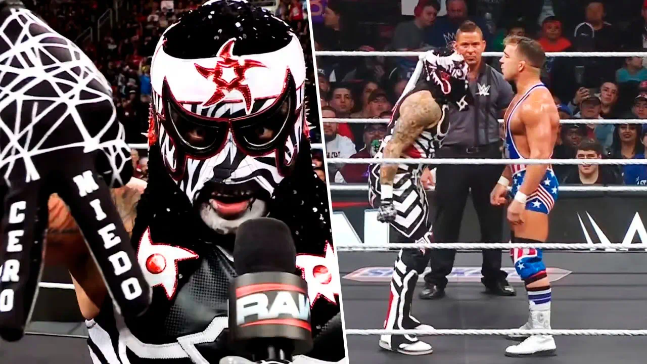 Mattel da un primer vistazo a la figura de Penta WWE Defining Moments en SDCC