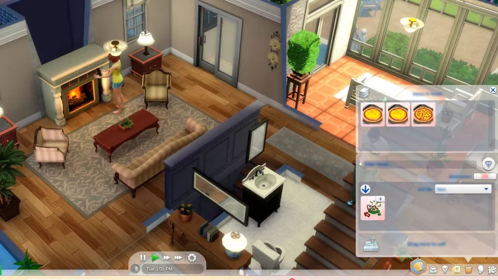 Mejoras en los inventarios de Sims 4