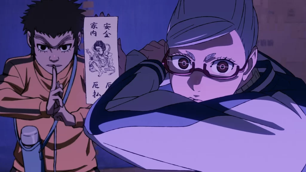 Dan Da Dan temporada 2, capítulo 7 nos presenta a Okarun tomando el control: ayudando a Jiji a suprimir al Mal de ojo y protegiendo a Momo. 