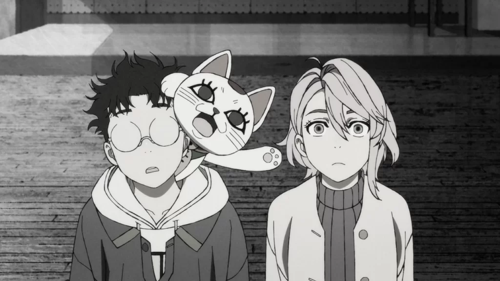 En Dan Da Dan, Okarun busca hacerse más fuerte, así que Turbo abuela le insta a mejorar su sentido del ritmo para brillar en la pelea.