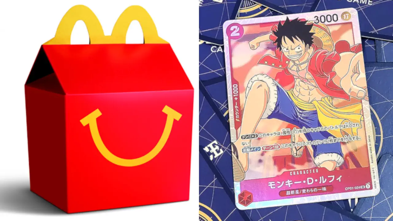 McDonalds ahora cancela los regalos de la Cajita Feliz del TCG de One Piece