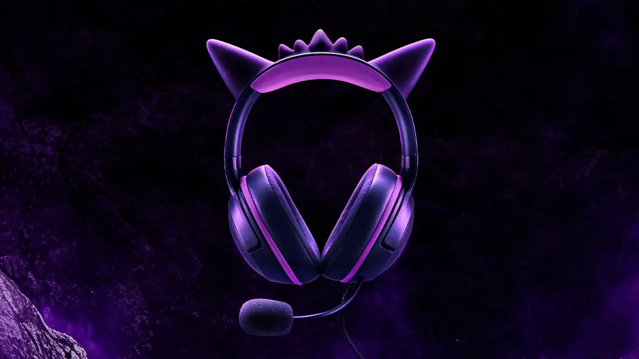 Razer y Pokémon revelan los nuevos Kraken Kitty V2 dedicados a Gengar