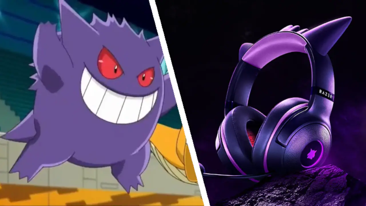 Razer y Pokémon revelan los nuevos Kraken Kitty V2 dedicados a Gengar
