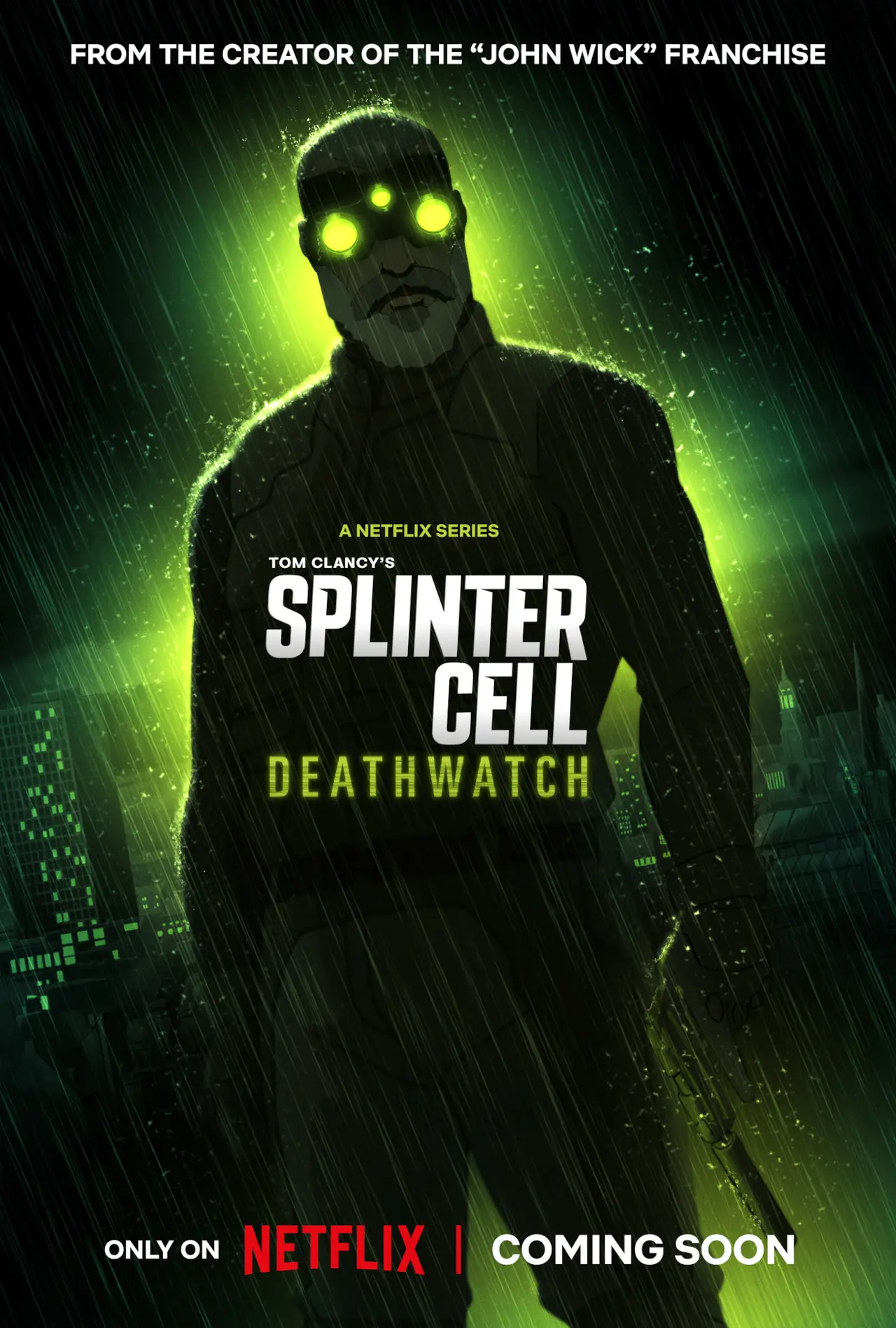 Splinter Cell: Deatwatch no solo tiene un avance sino fecha de estreno en Netflix