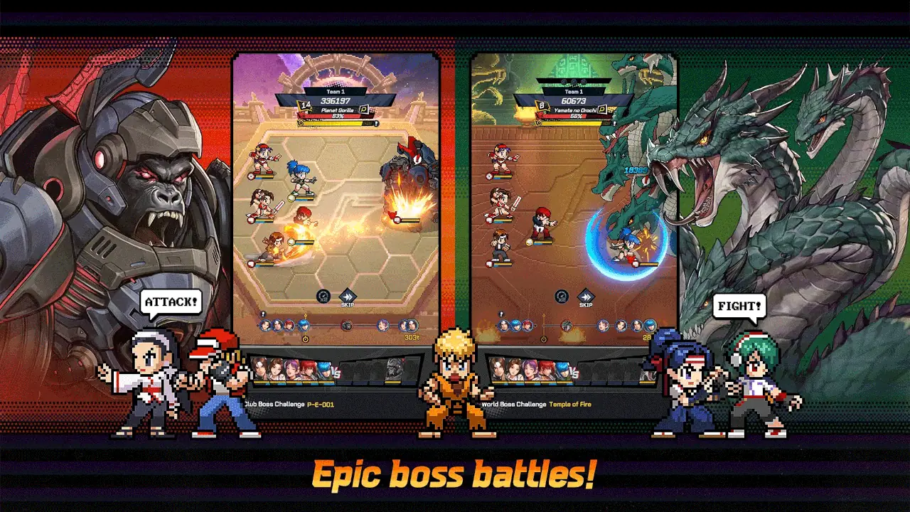 The King of Fighters AFK tiene fecha de lanzamiento a nivel mundial