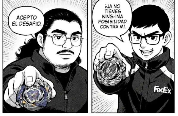 Beyblade Lore Chileno Manga