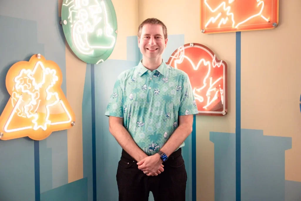 Chris Brown, director de eventos de esports de Pokémon