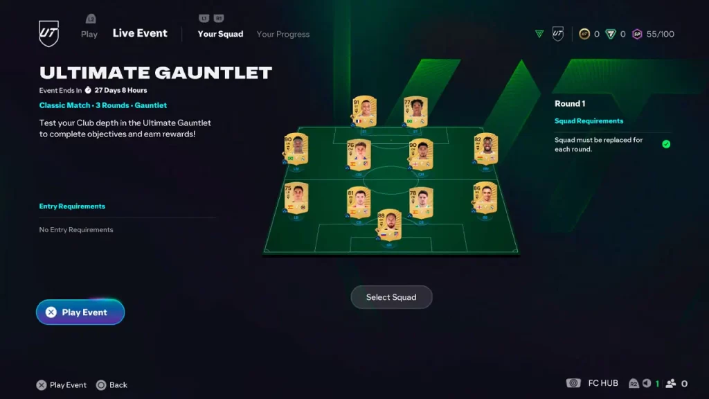 EA Sports FC 26 Gauntlet