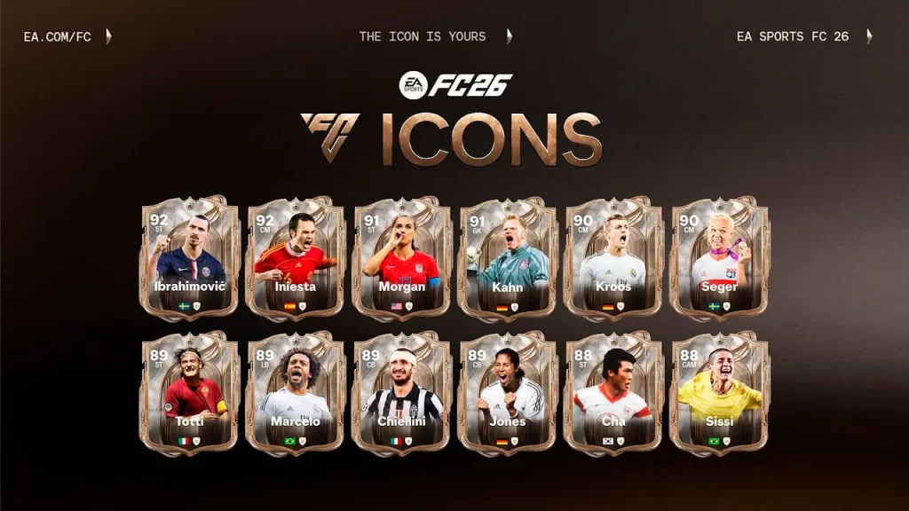 EA Sports FC 26 Icons