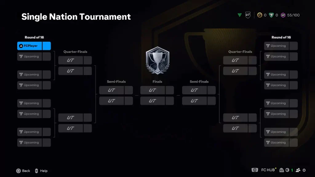 EA Sports FC 26, FUT Single Nation Tournament