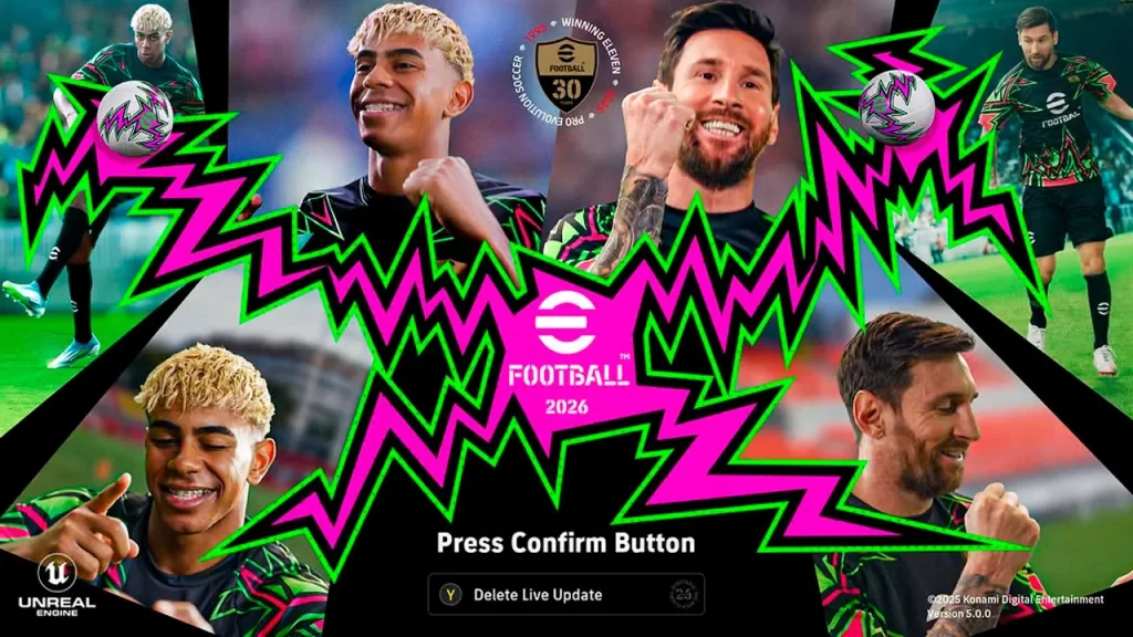 Konami celebra el 30 aniversario de eFootball
