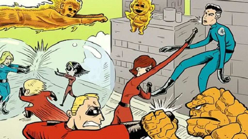 Los Increibles Top 10 de Disney Plus gracias a Fantastic Four