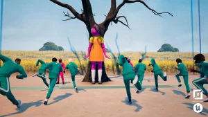 Las islas de El juego del calamar llegan a Fortnite: mapas, modos y selección oficial