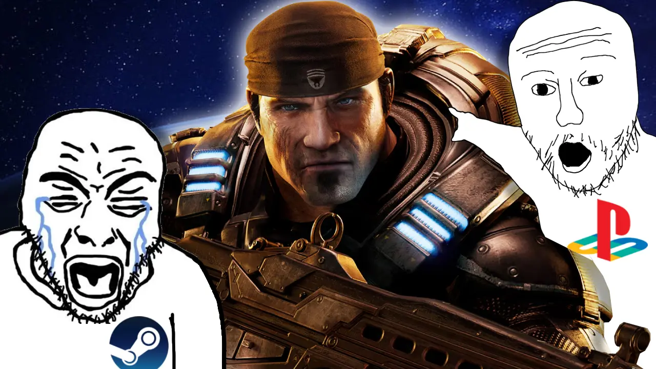 Gears of War: Reloaded es un éxito en PlayStation y fracaso en PC (Steam)