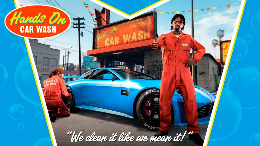 GTA Online Hands On Car Wash