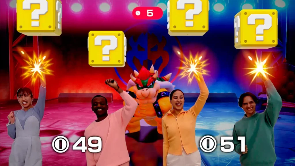 Super Mario Party Jamboree: Nintendo Switch 2, juego con la cámara