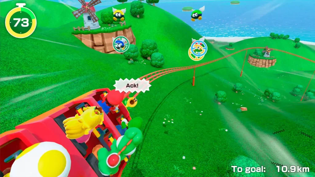 Super Mario Party Jamboree: Nintendo Switch 2, Montaña Rusa