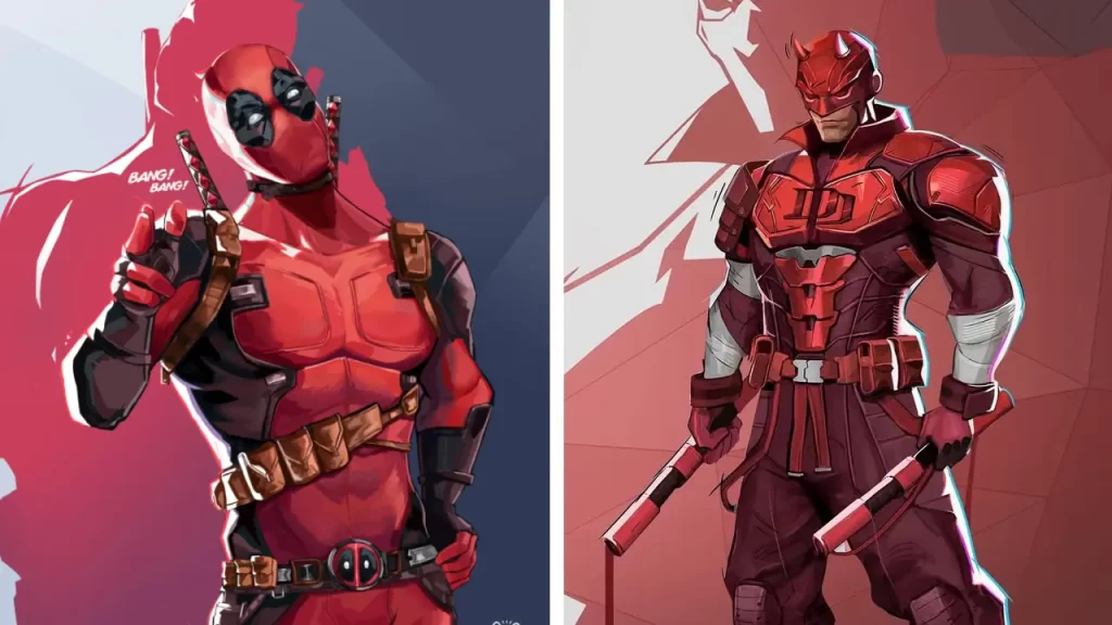 Marvel Rivals Deadpool y Daredevil 