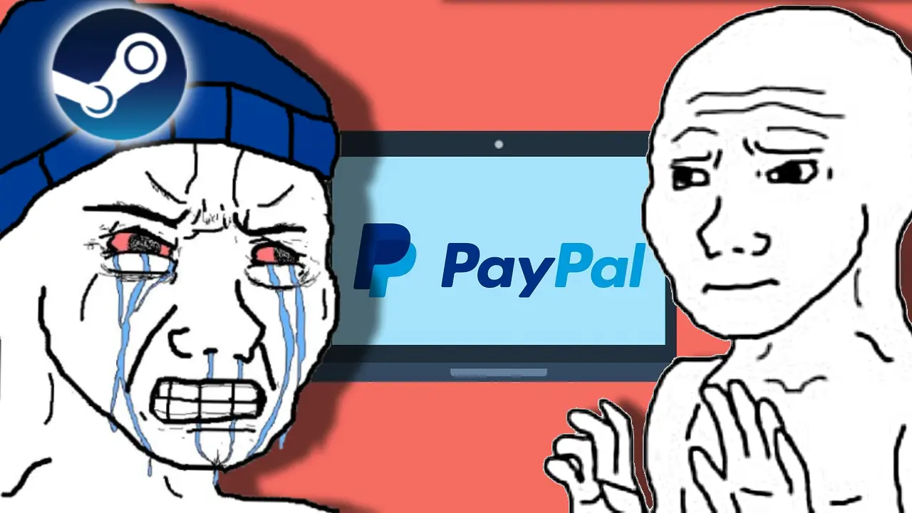 Steam: Valve explica por qué PayPal no está funcionando