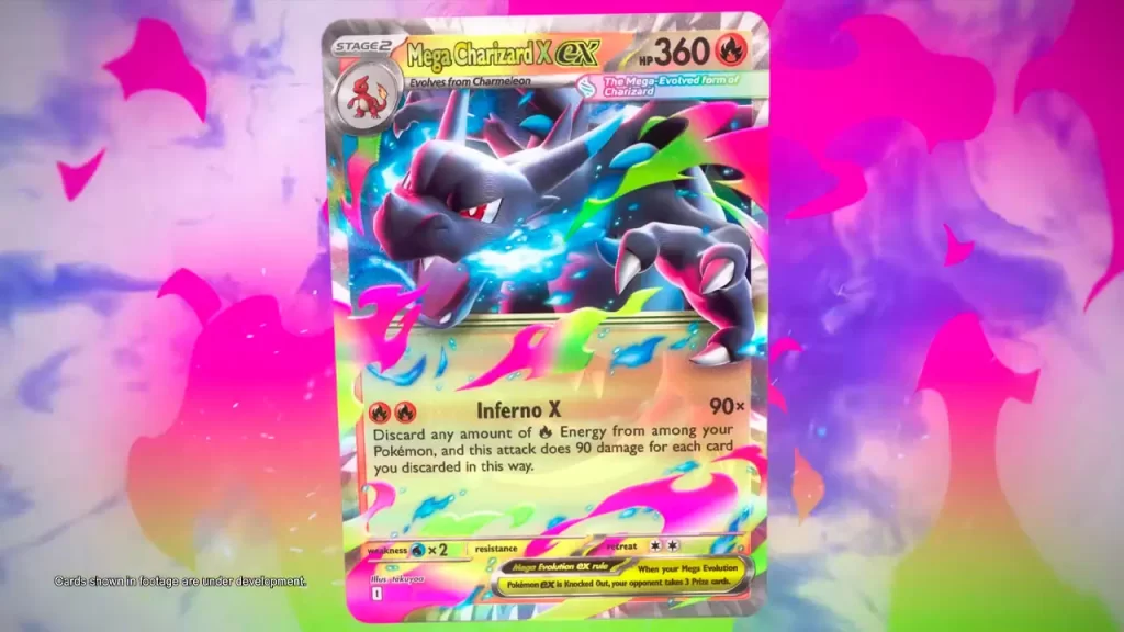 Mega Charizard X, Pokémon TCG