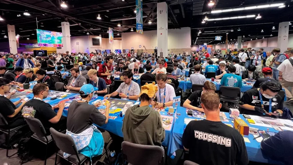 Pokémon World Championships, gente jugando