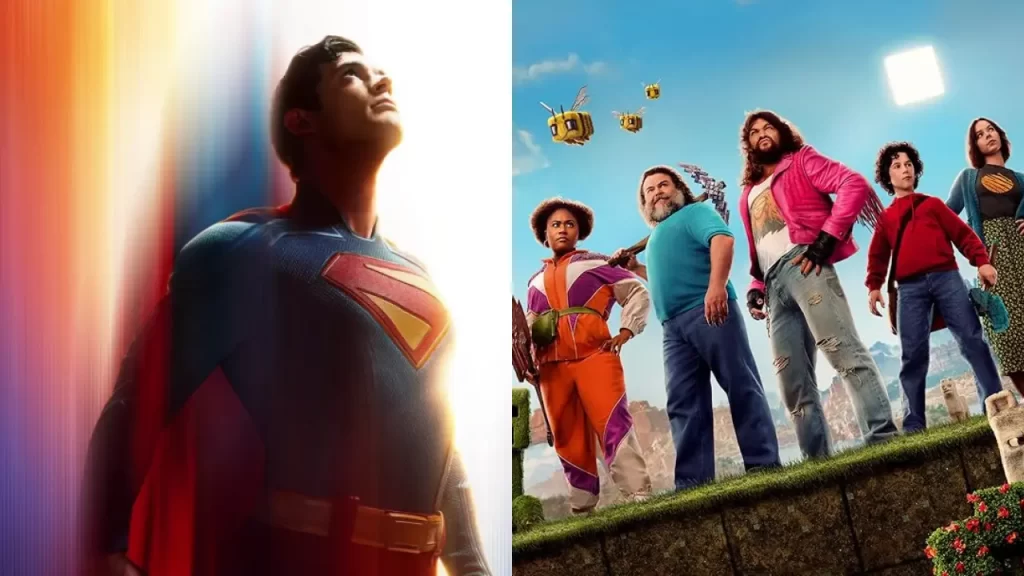 Superman y Minecraft Taquilla Warner Bros