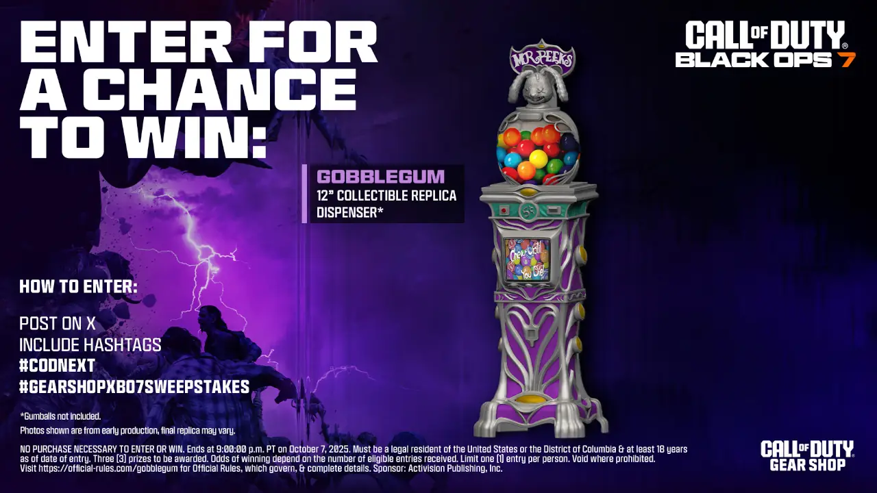 Call of Duty tendrá su máquina de chicles, pero no será fácil obtenerla