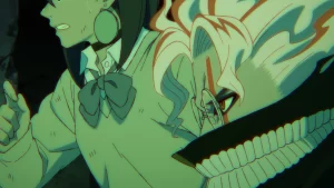 Dan Da Dan pone en muchos problemas a Momo y Okarun, debido a que han despertado a un kaiju y este expande la oscuridad en el mundo.