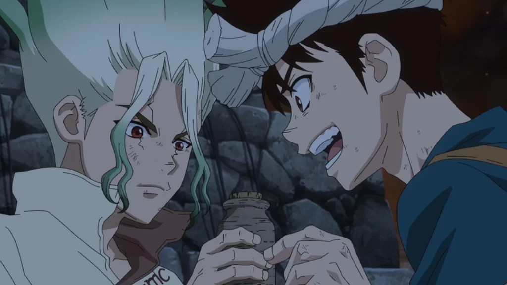Dr. Stone Science Future capítulo 22 nos promete un nuevo comienza tras la segunda petrificación del mundo, ahora desatada por Senku.