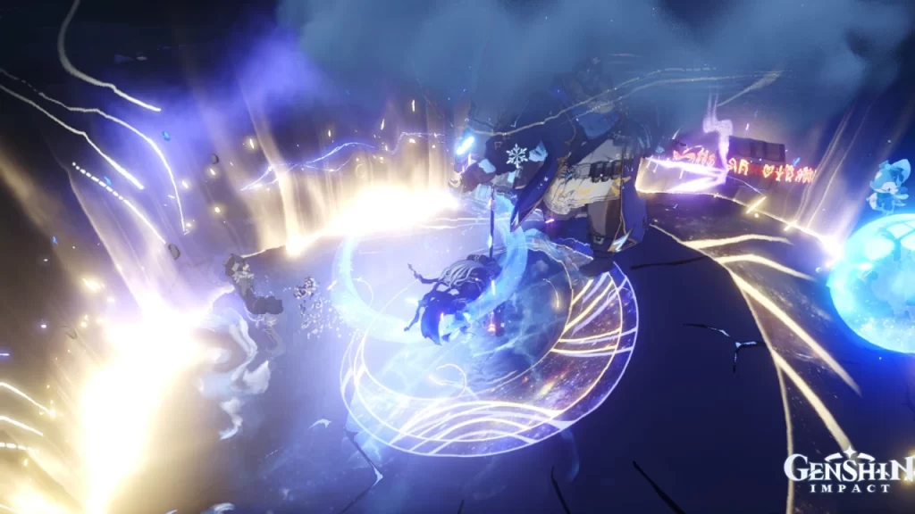 Flins llegó con un estilo y mecánicas llamativas a Genshin Impact Versión Luna I, aquí te comento las promesas que te hace este personaje.