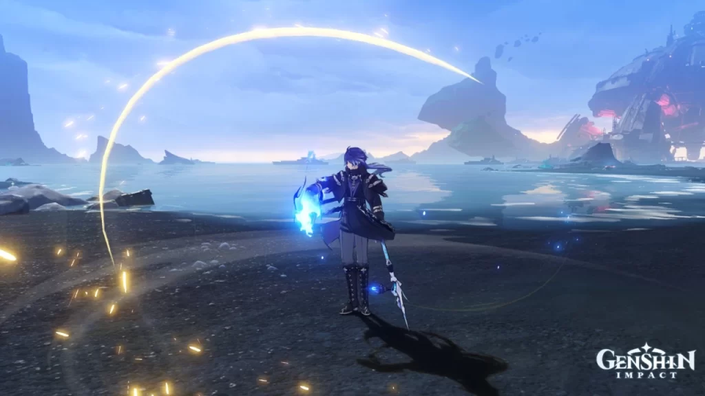 Flins llegó con un estilo y mecánicas llamativas a Genshin Impact Versión Luna I, aquí te comento las promesas que te hace este personaje.