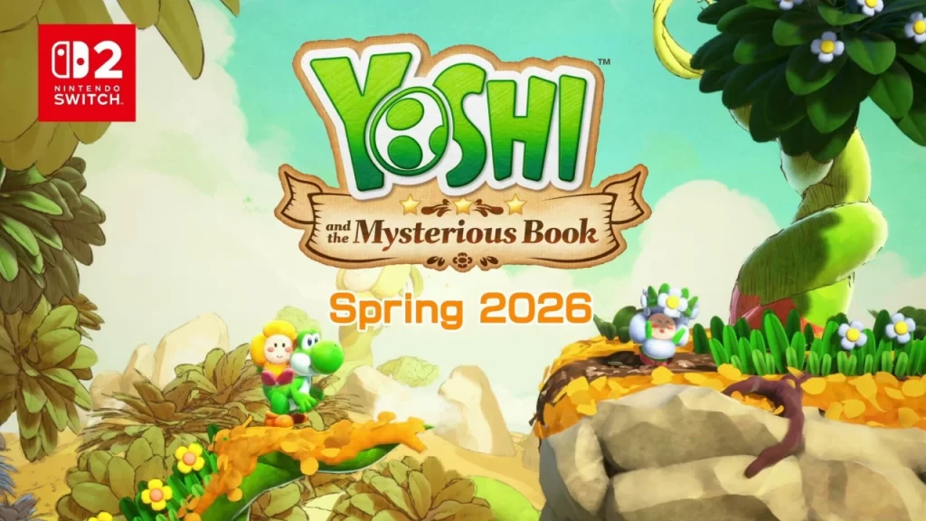 Yoshi and the Mysterious Book será uno de los juegos emblemáticos que celebran el 40 aniversario de la franquicia de Super Mario Bros. 
