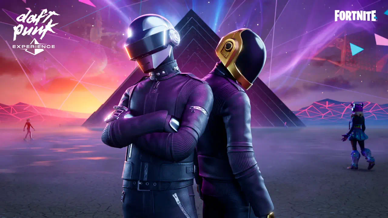 Daft Punk aterriza en Fortnite con una experiencia inmersiva y contenido exclusivo