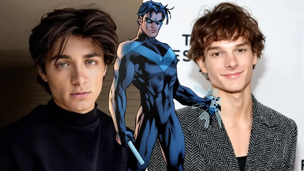 Asher Angel y Mason Thames Nightwing Cast