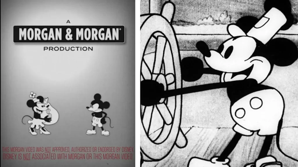 Disney demanda comercial de Morgan & Morgan donde usan a Mickey Mouse de Dominio Público