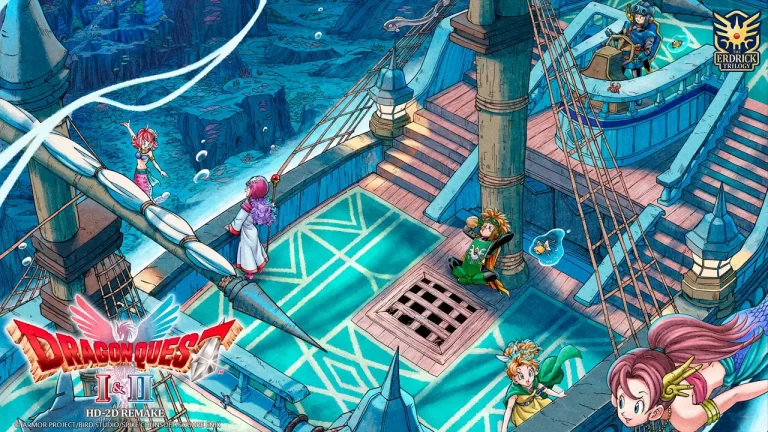 Dragon Quest II sorprende con exploración submarina en el remake HD-2D de Dragon Quest I & II