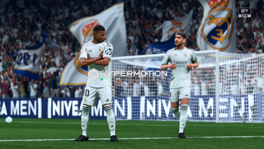 EA Sports FC 26, Celebración Real Madrid