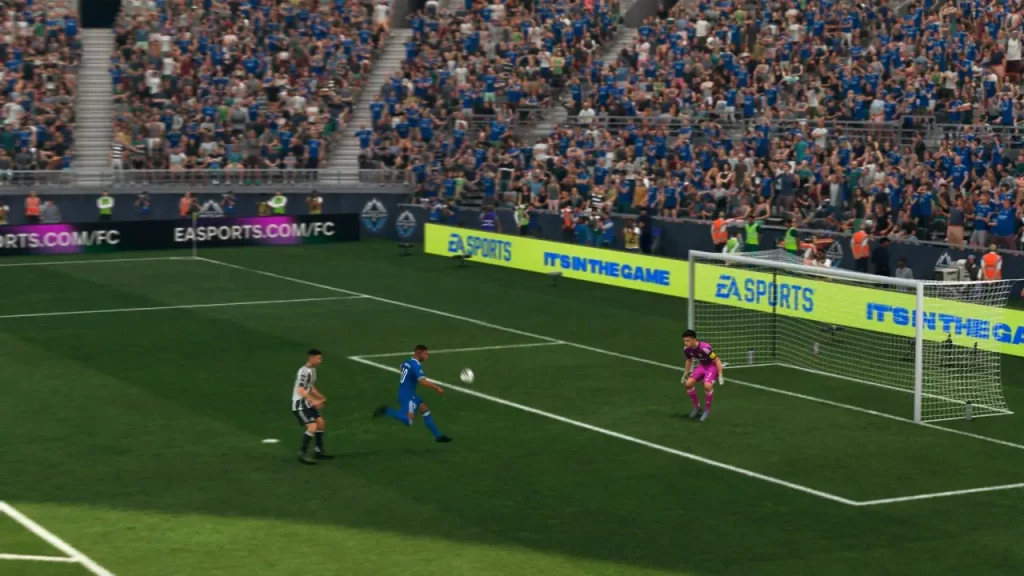 EA Sports FC 26, tiro de volea