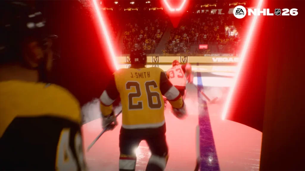 EA Sports NHL 26, entrada jugadores