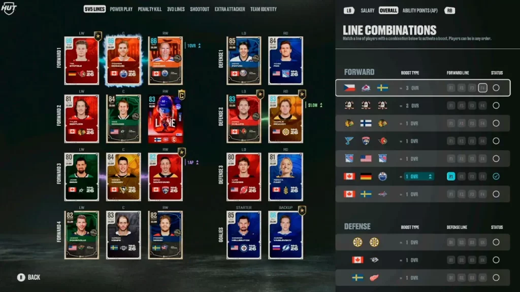 EA Sports NHL 26 Ultimate Team