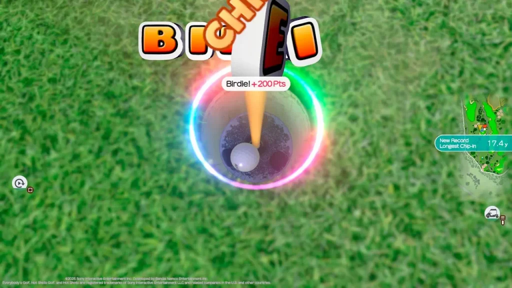 Everybody’s Golf Hot Shots, birdie